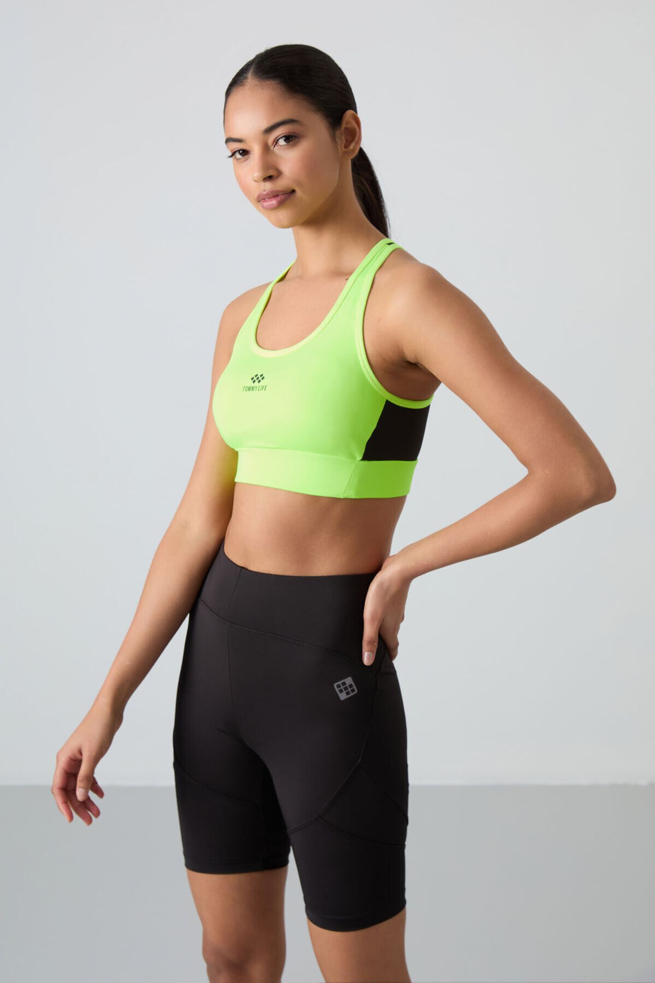 TOMMY Fitted Sleeveless Crop Sports Top 3