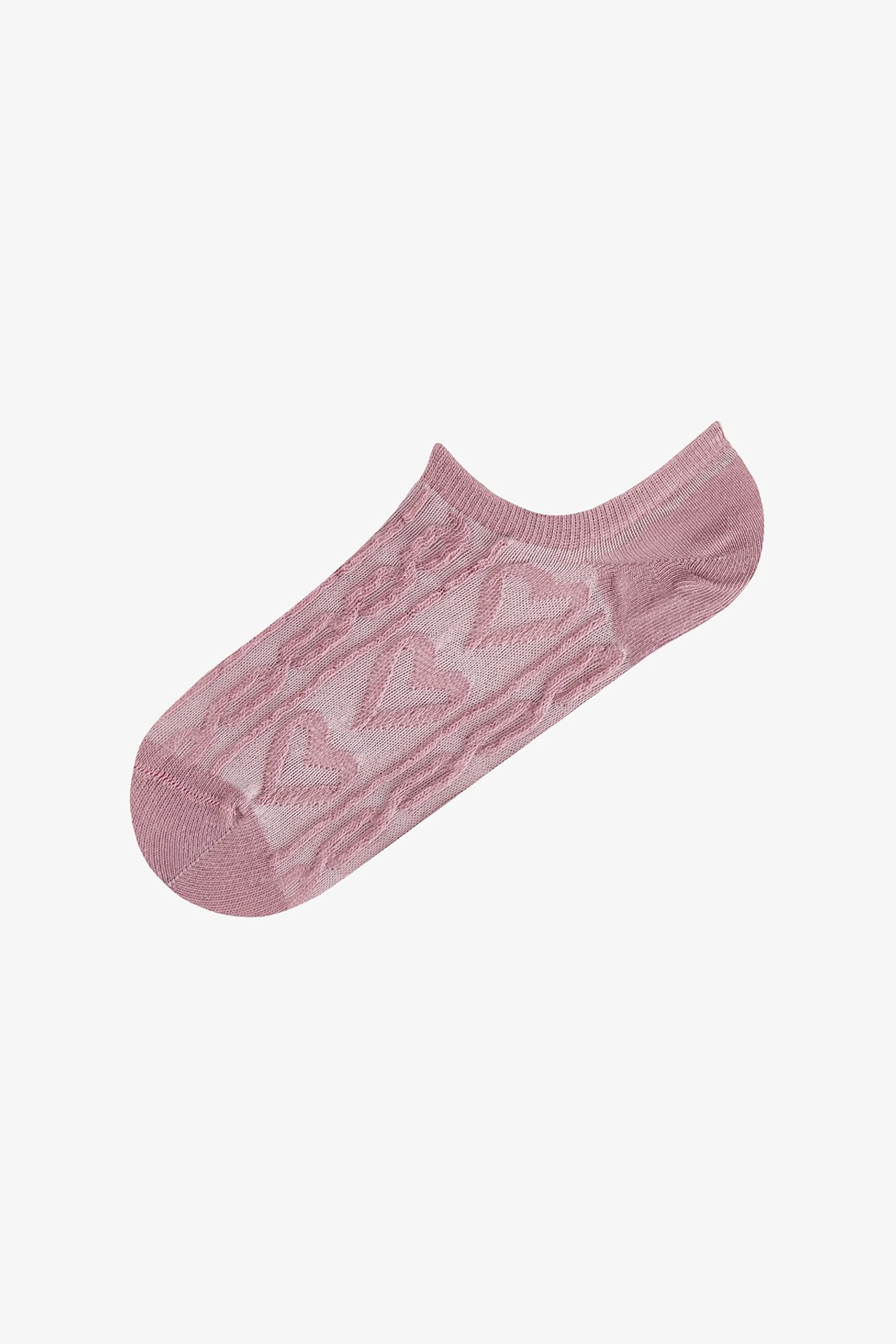 PENTI Spiral Jacquard Cotton Pair Sneaker Socks 3
