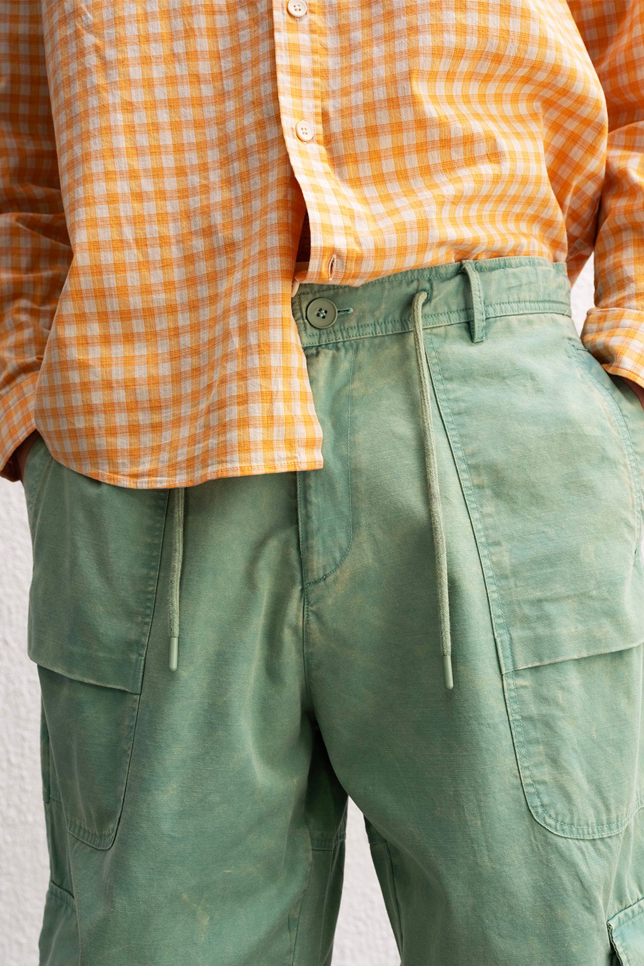 GIESTO Baggy Wide Leg Cargo Pants 2