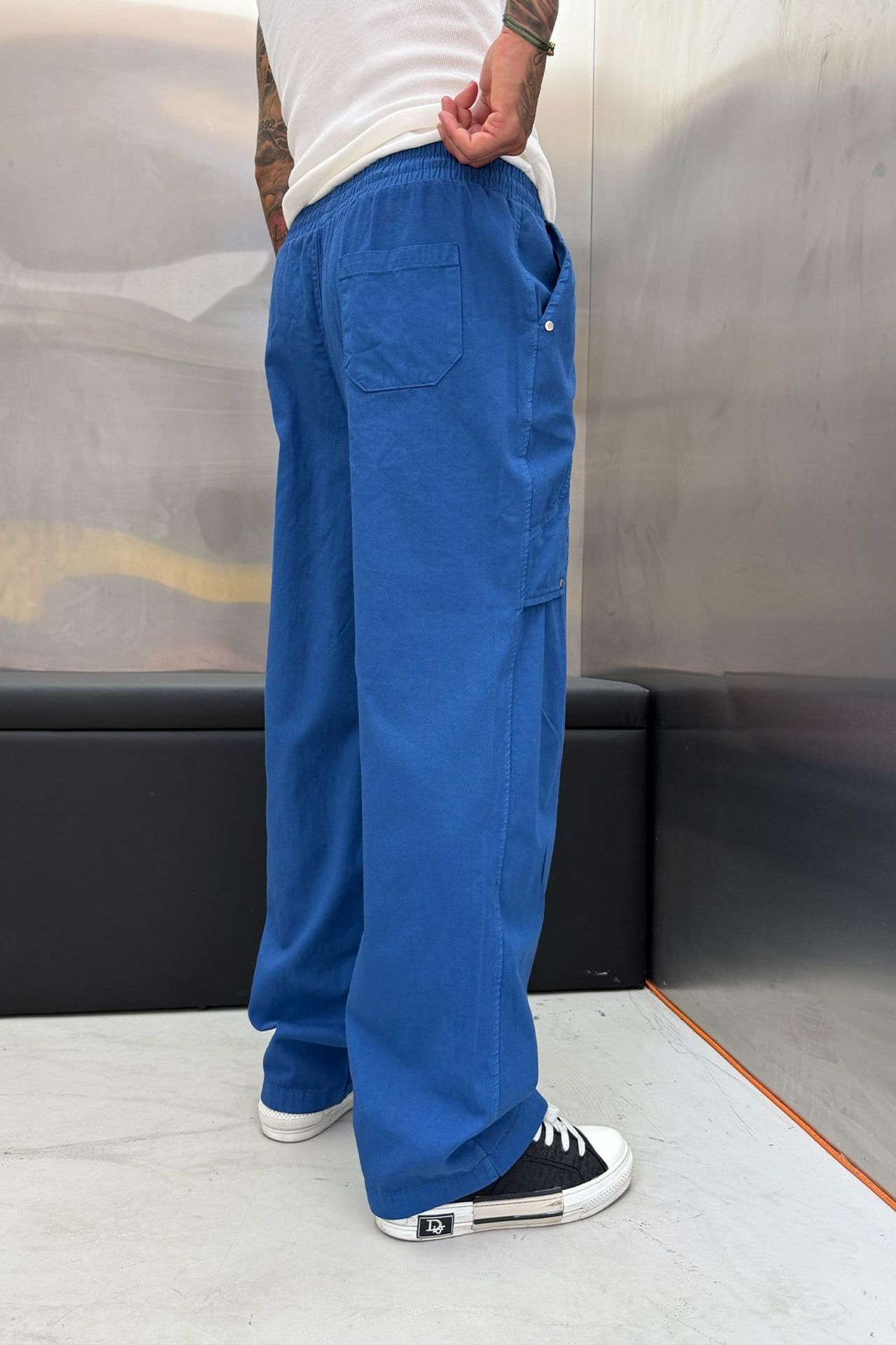 NOMARC Geniş Paça Kargo Pantolon 5