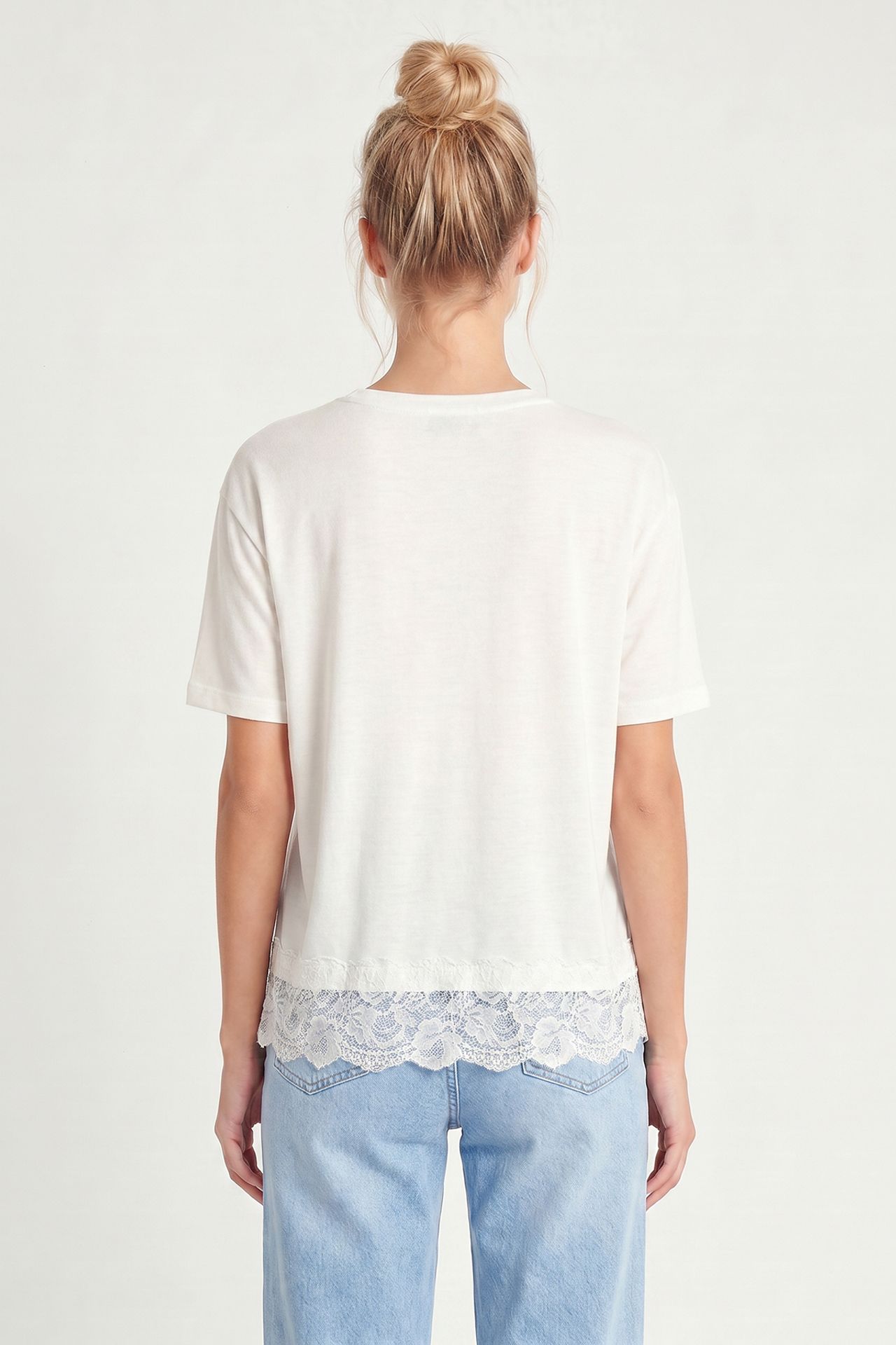 ISTANBUL Oversized Lace Knit Blouse 7