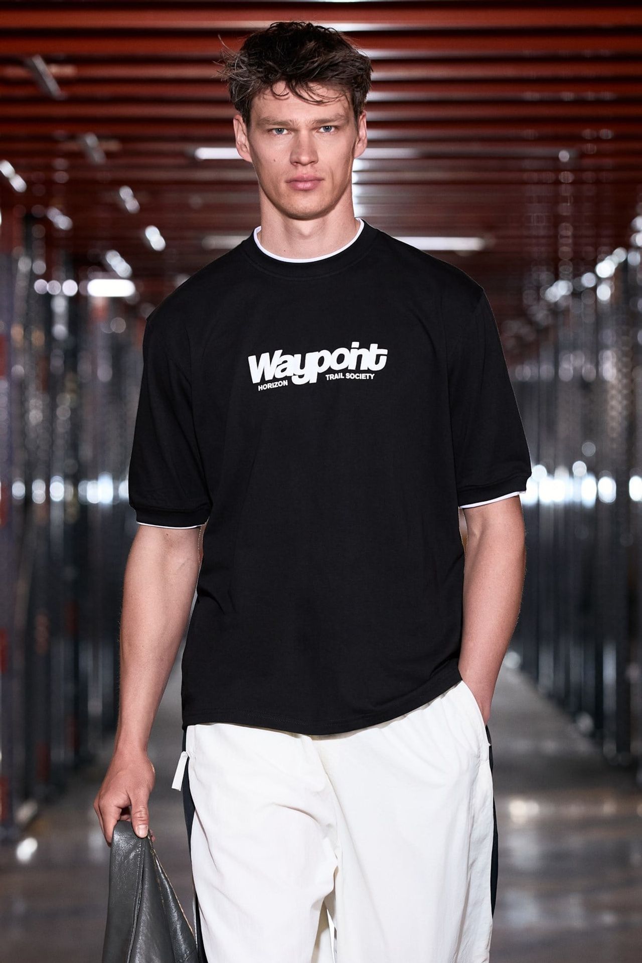 GRIMELANGE Printed Crew Neck T-Shirt 1