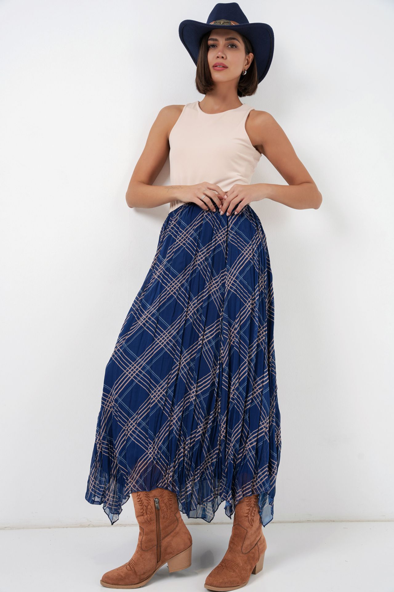 BDART Asymmetrical Patterned Maxi Skirt 5
