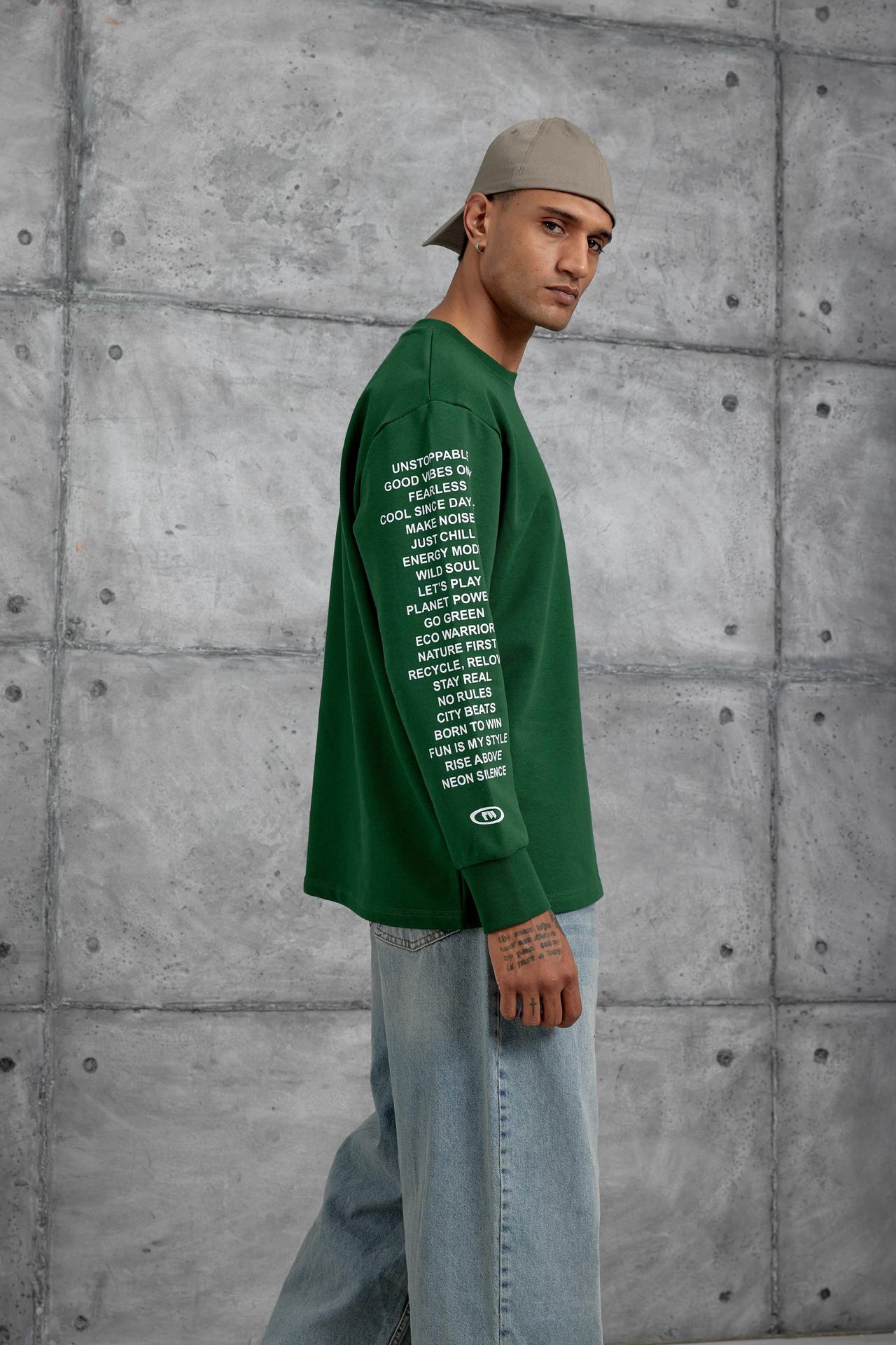 NOMARC Rahat Bisiklet Yaka Sweatshirt 5