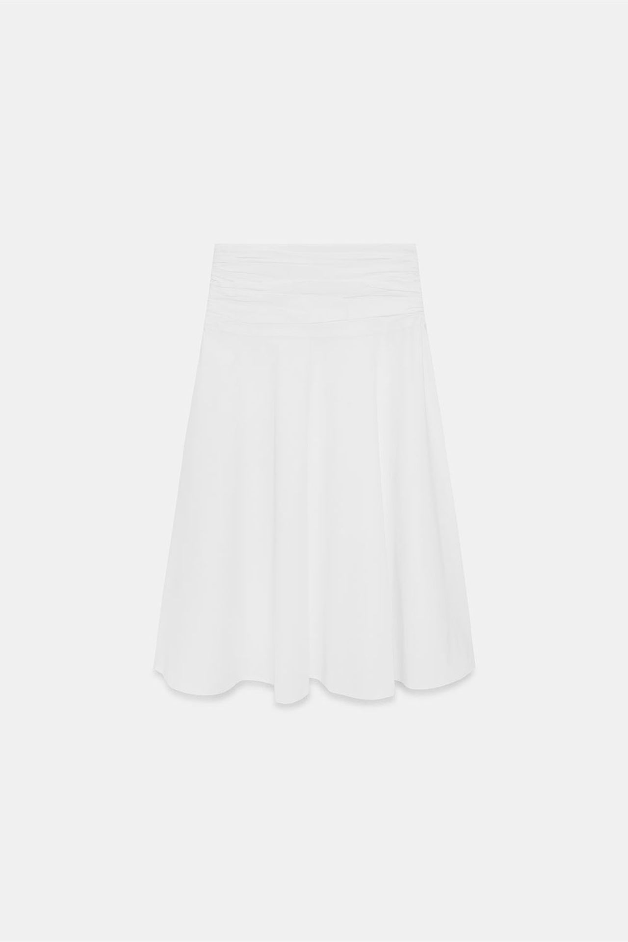 DILVIN High-Waist A-Line Midi Skirt 6