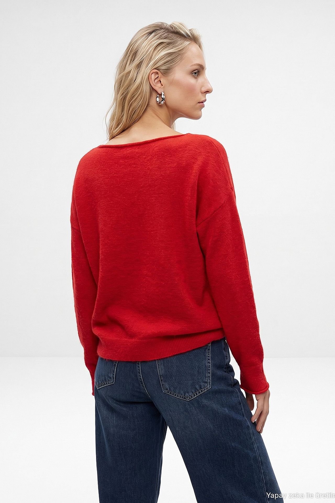 DILVIN Women's Knit Sweater 2