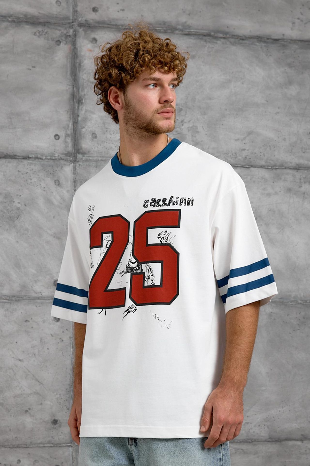 NOMARC Rahat Bisiklet Yaka Kısa Kollu Tişört 5