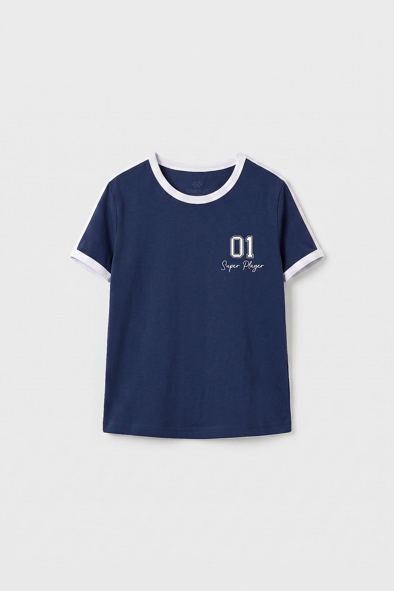 TOMMY Cotton Jersey T-Shirt 1