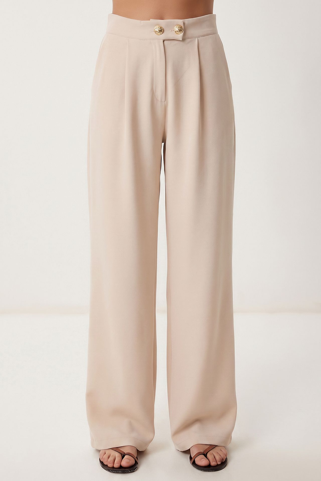 ISTANBUL Women’s Two-piece Vest And Wide-leg Trouser Set 5
