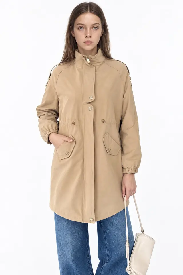 PUCKA Women's Trench Coat