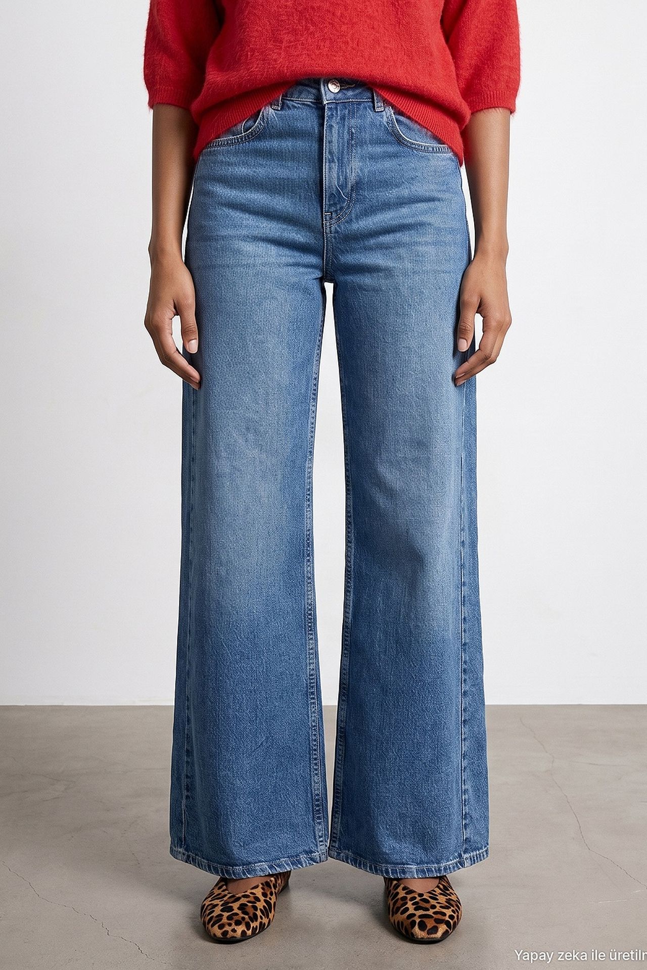 DILVIN Women's Straight-Leg Jeans 3