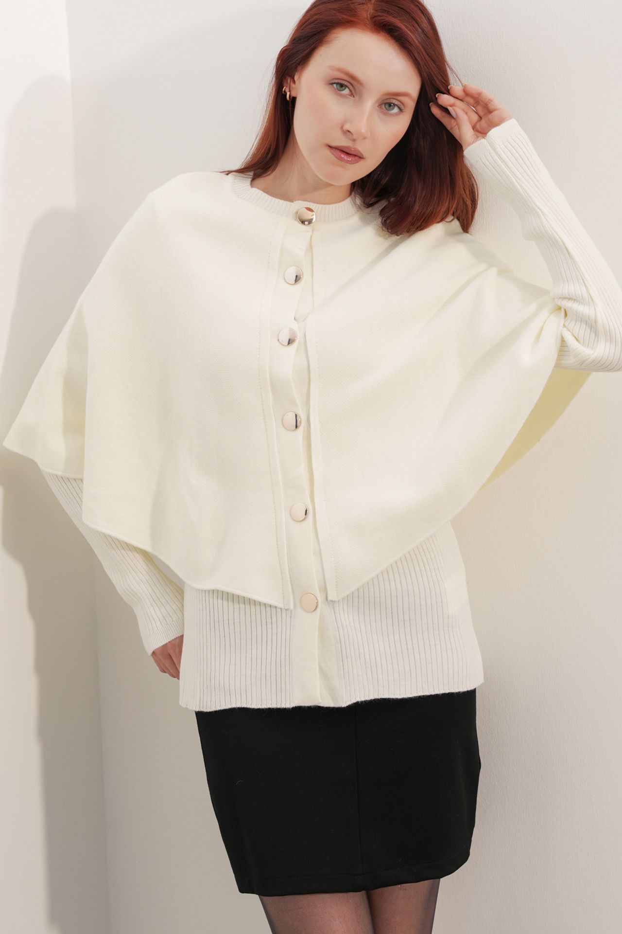 BDART Ribbed Textured Long Sleeve Button-Up Cardigan 3