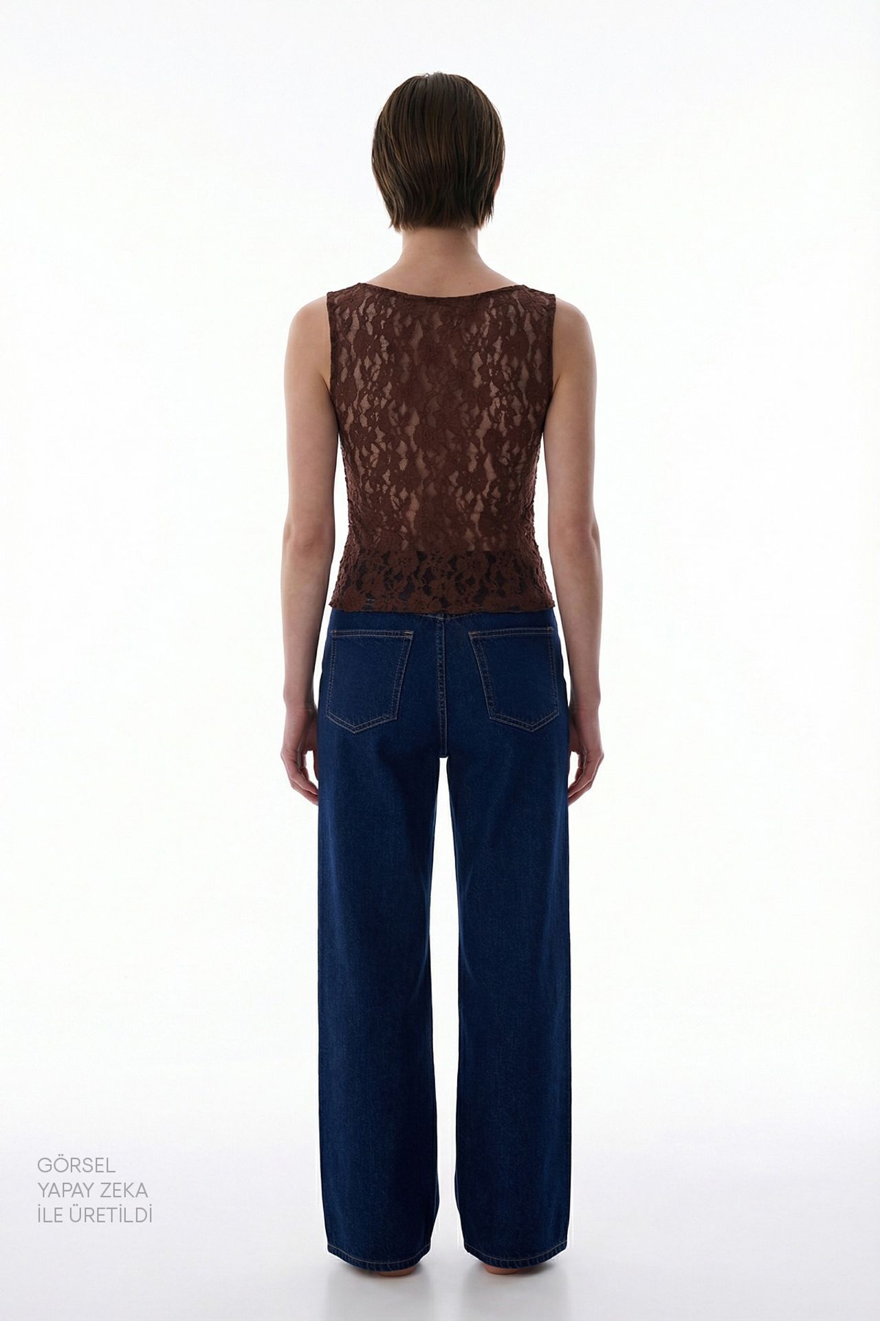 PENTI Drape Lace Top 5