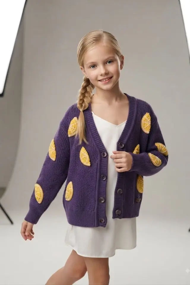 HİLAL AKINCI KİDS Youth Cardigan