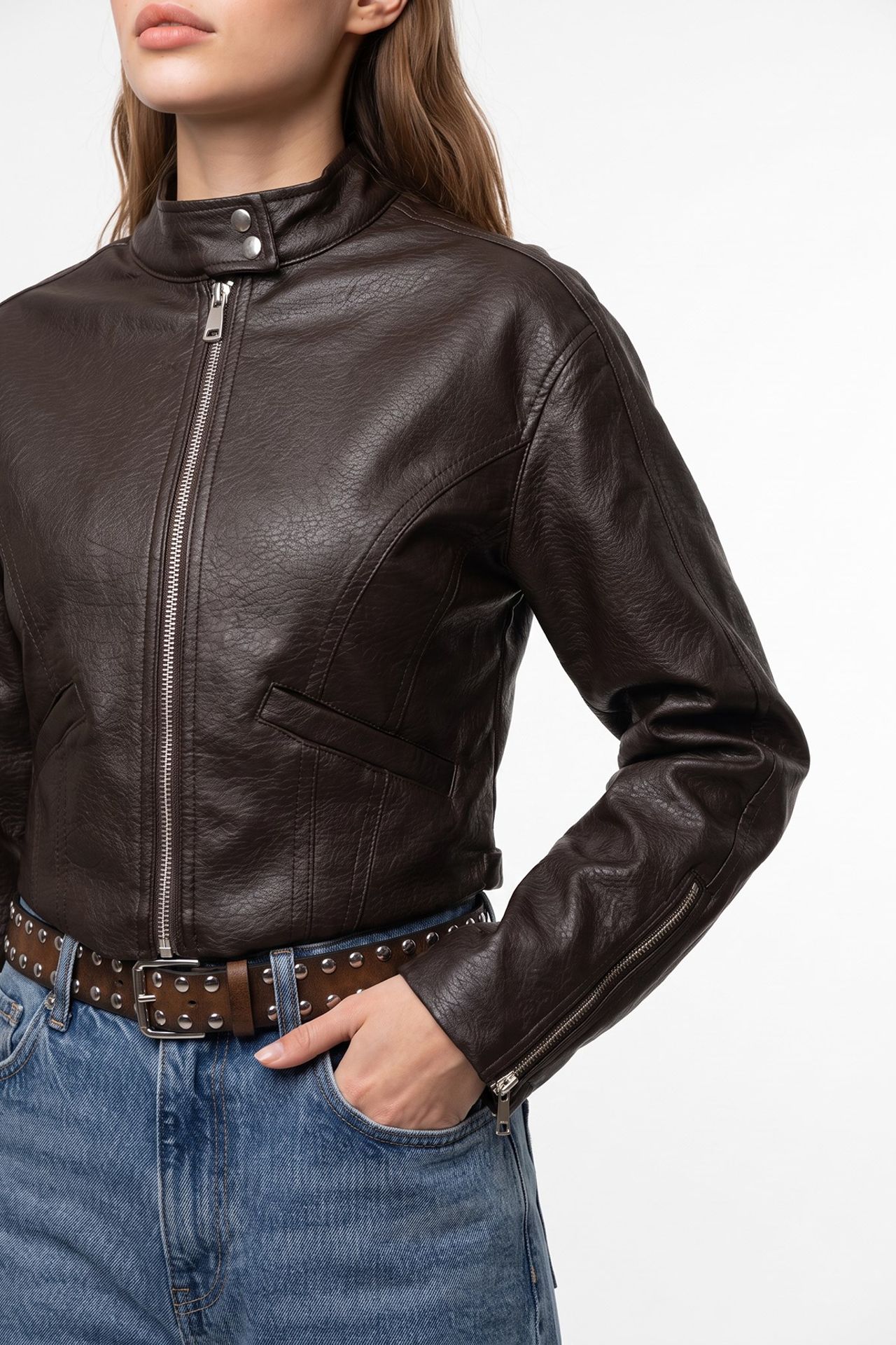 MIXRAY Women's Cotton Blazer 3