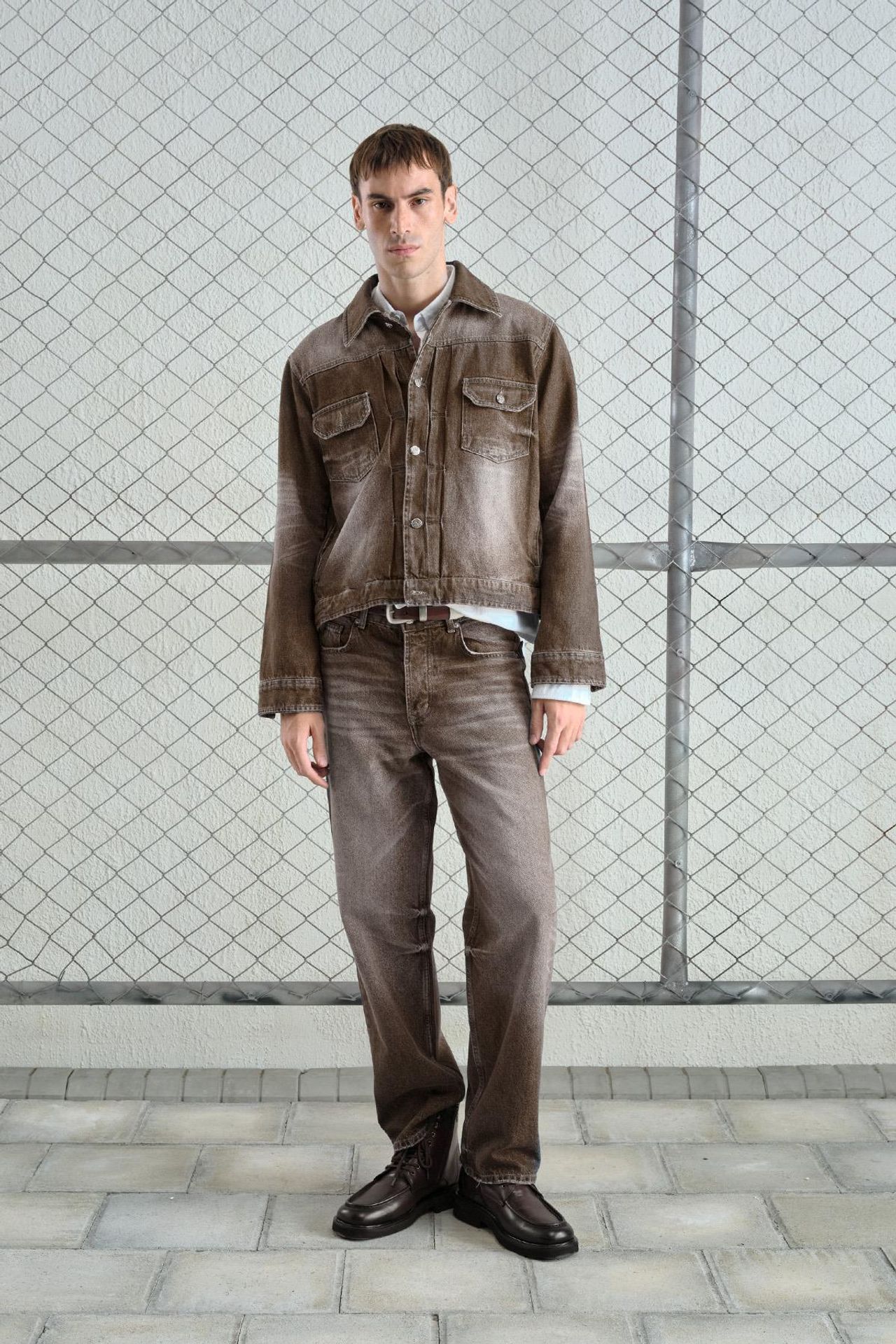 GIESTO Denim Jacket with Pockets 3