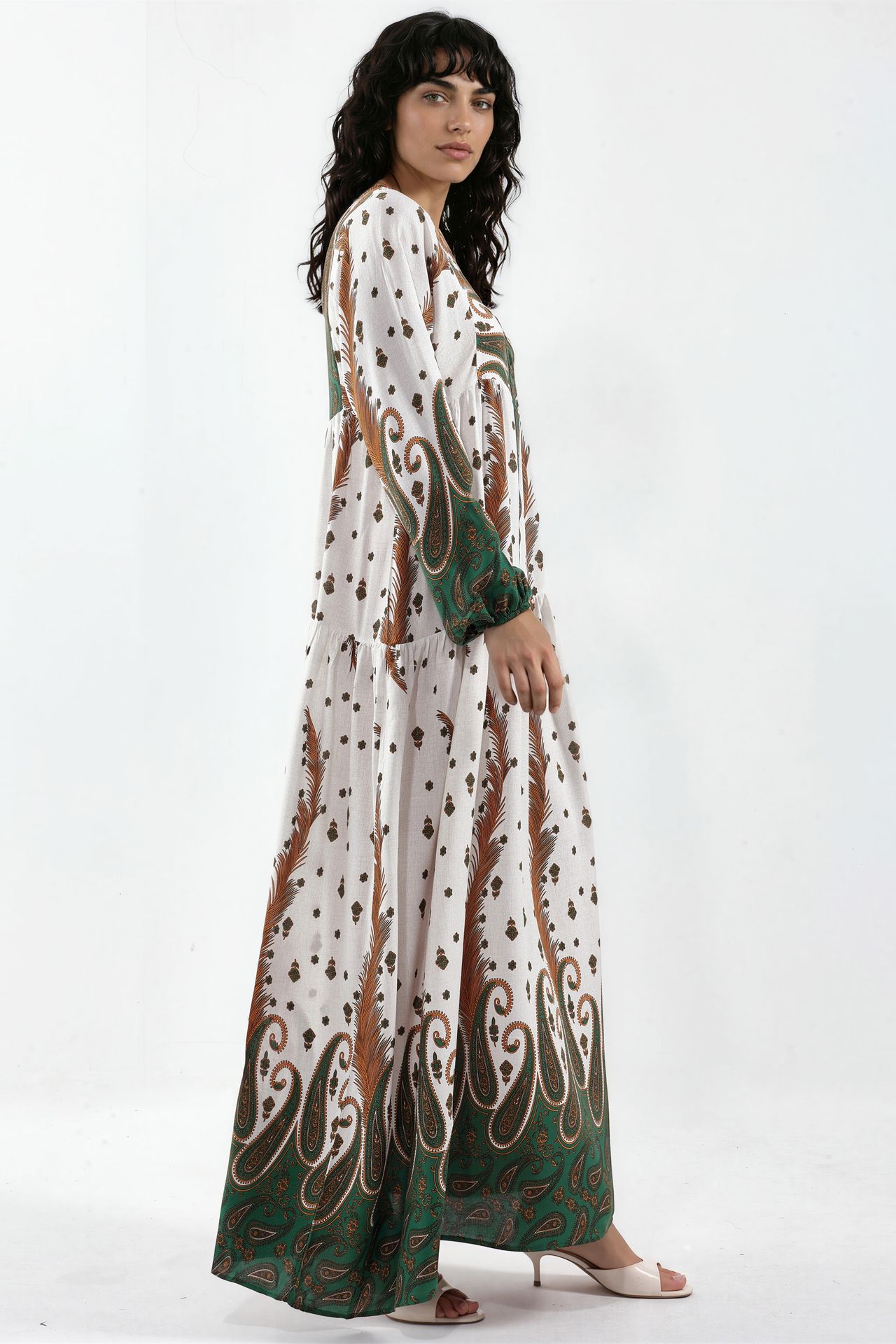 BDART Patterned V-Neck Maxi Dress 2