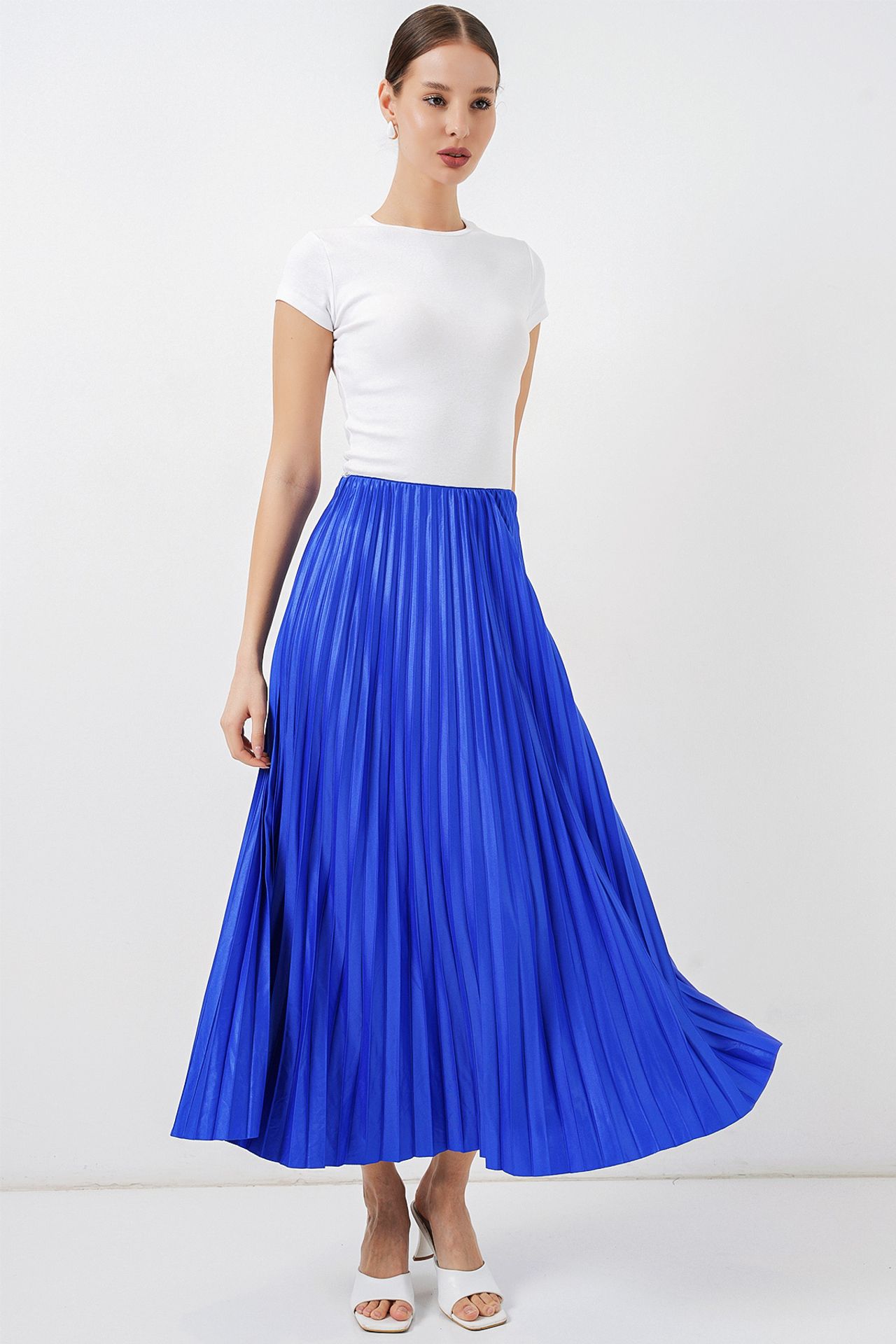 BDART High Waist Pleated Maxi Skirt 3