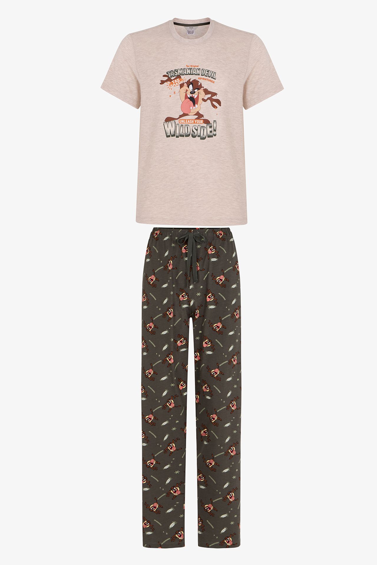 PENTI Men's Tasmanian Short Sleeve Pajama Set 1