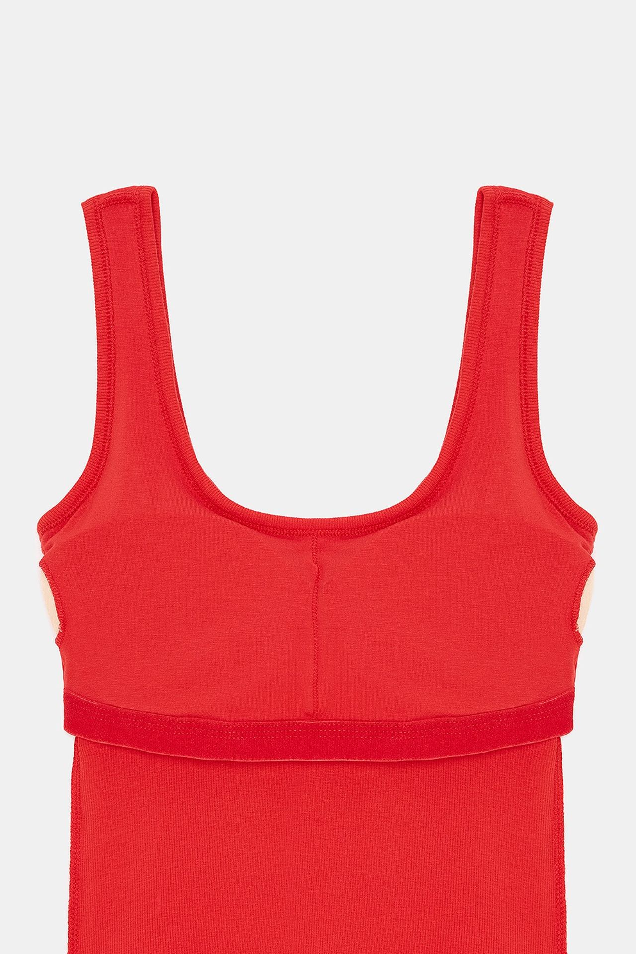 DILVIN Slim Fit Sleeveless Jersey Cami Blouse 7