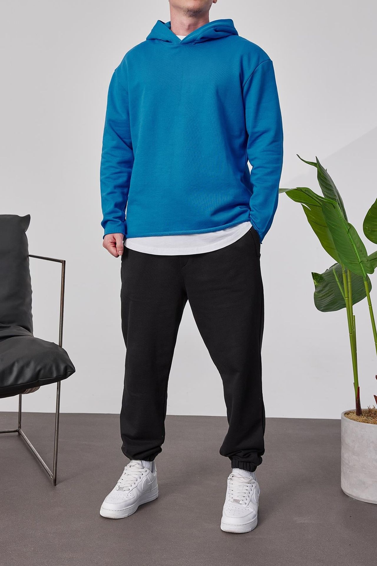 NOMARC Regular Kesim Kapüşonlu Sweatshirt 1