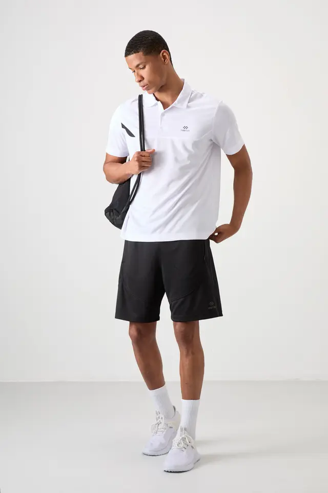 TOMMY Men's Polo Collar Short Sleeve T-Shirt