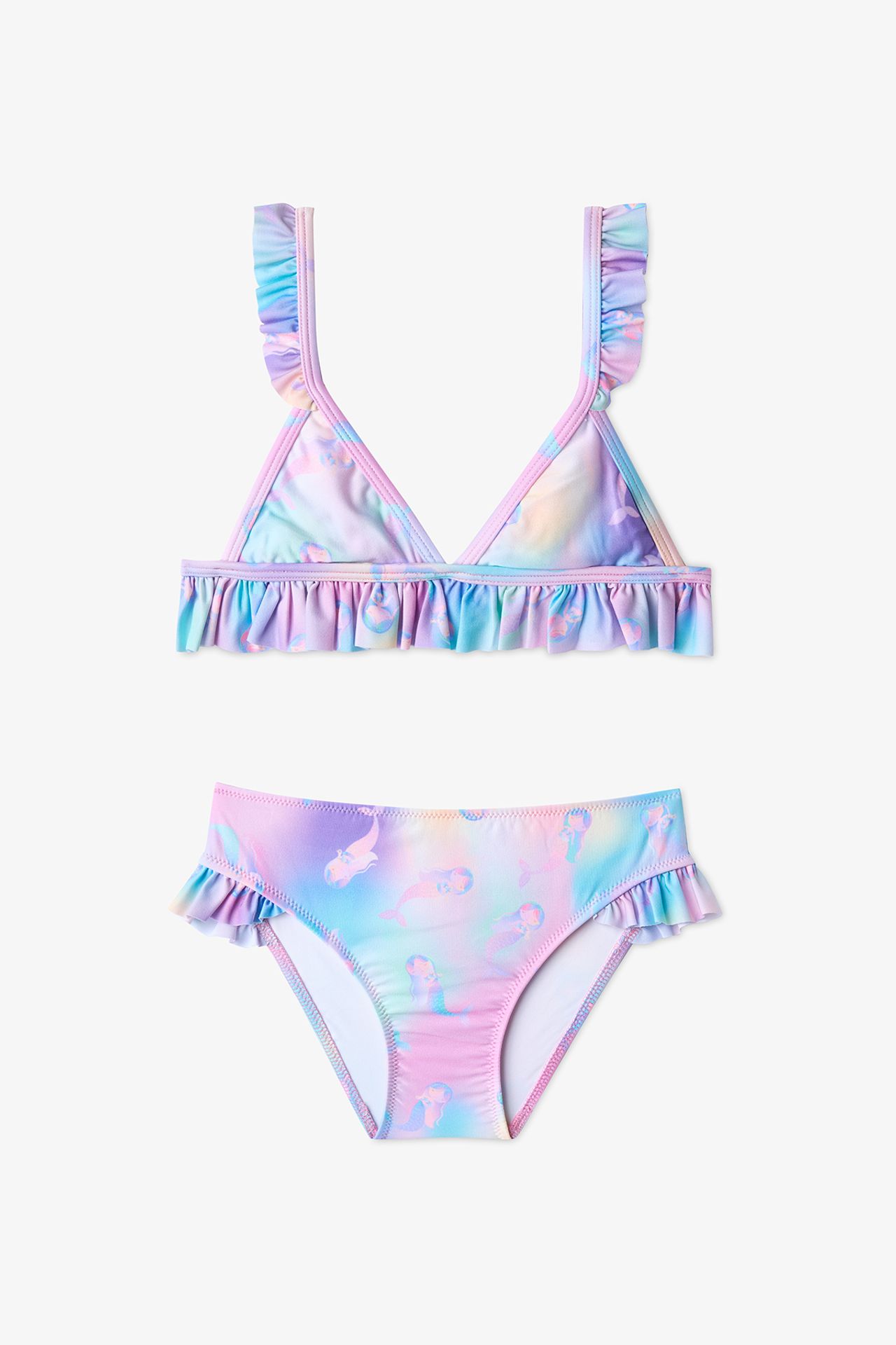 PENTI Girls' Mermaid Triangle Bikini Set 1