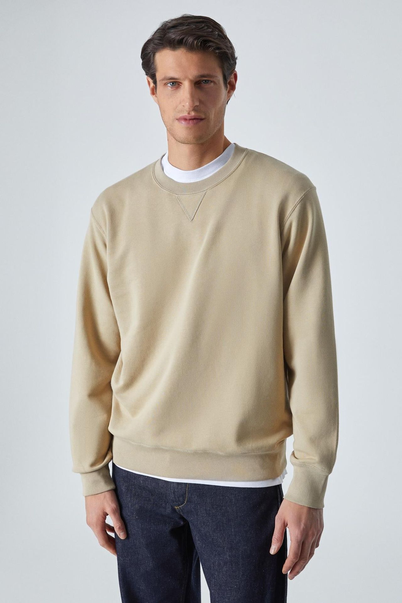 GRIMELANGE Rahat Bisiklet Yaka Sweatshirt 1