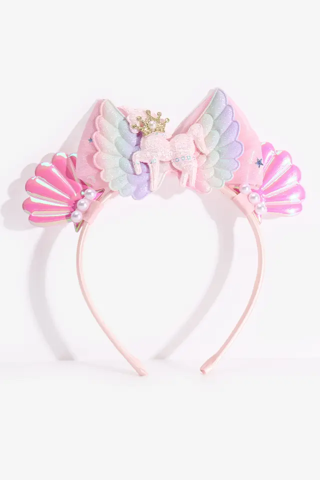 PENTI Girls' Shell Headband