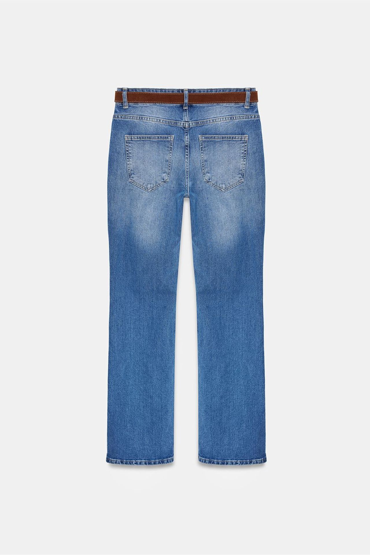DILVIN Low-Waist Straight-Leg Jeans