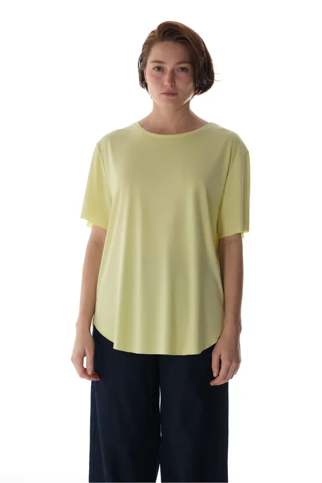 PENTI Crew Neck Oversize Modal T-Shirt