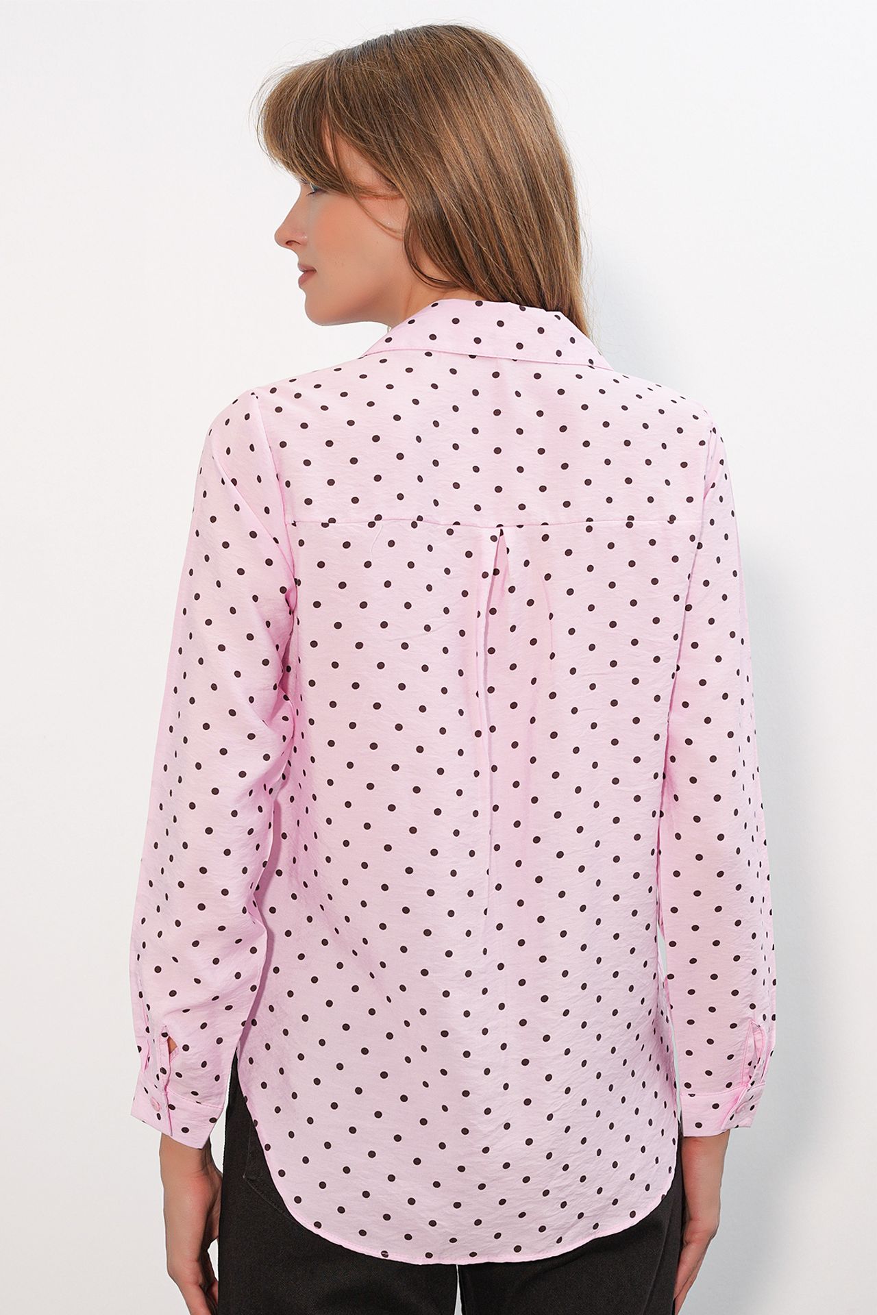 BDART Oversized Polka Dot Woven Shirt
