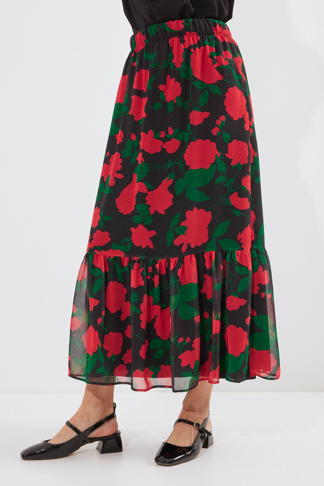 BDART Floral Print Maxi Skirt 3