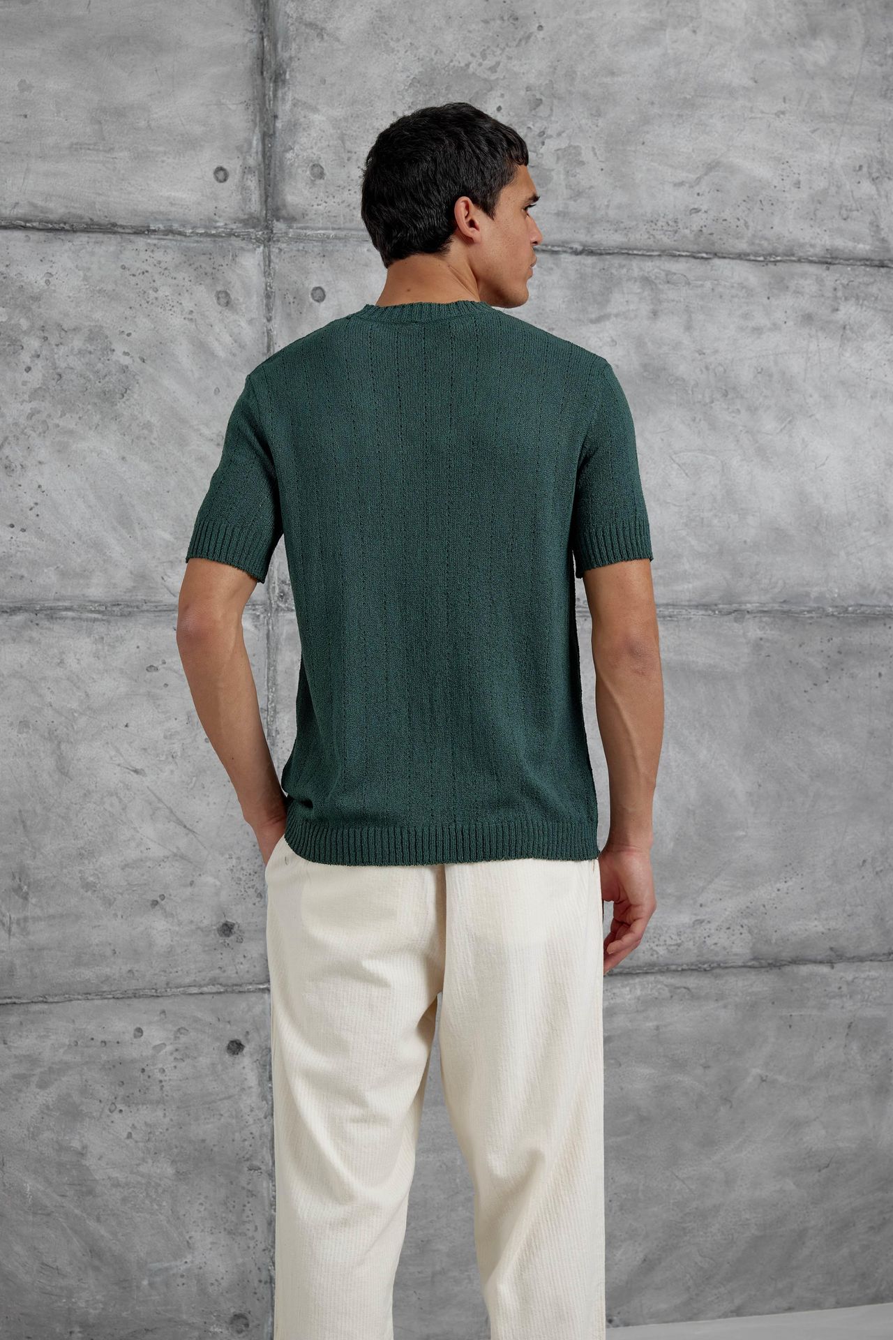 NOMARC Regular Fit Bisiklet Yaka Tişört 4