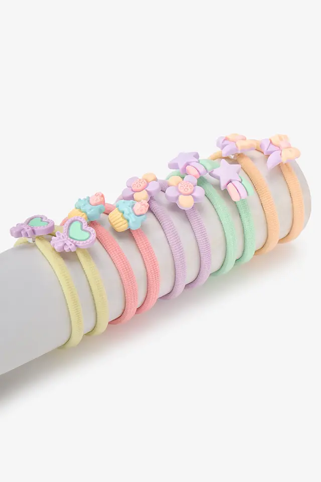 PENTI Girls' Elastic Hair Tie
