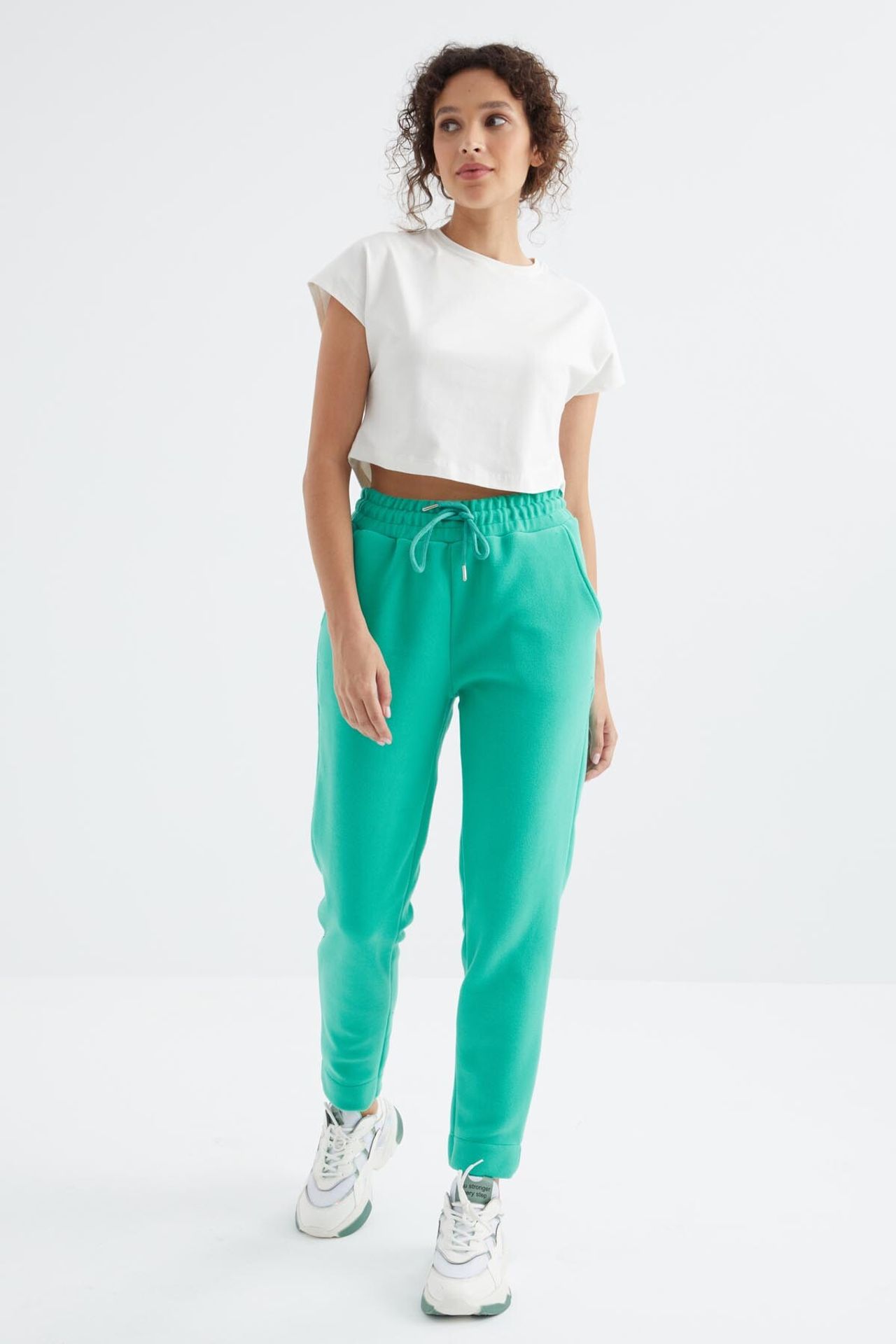 TOMMY Women's High Waist Jogger Sweatpants 5