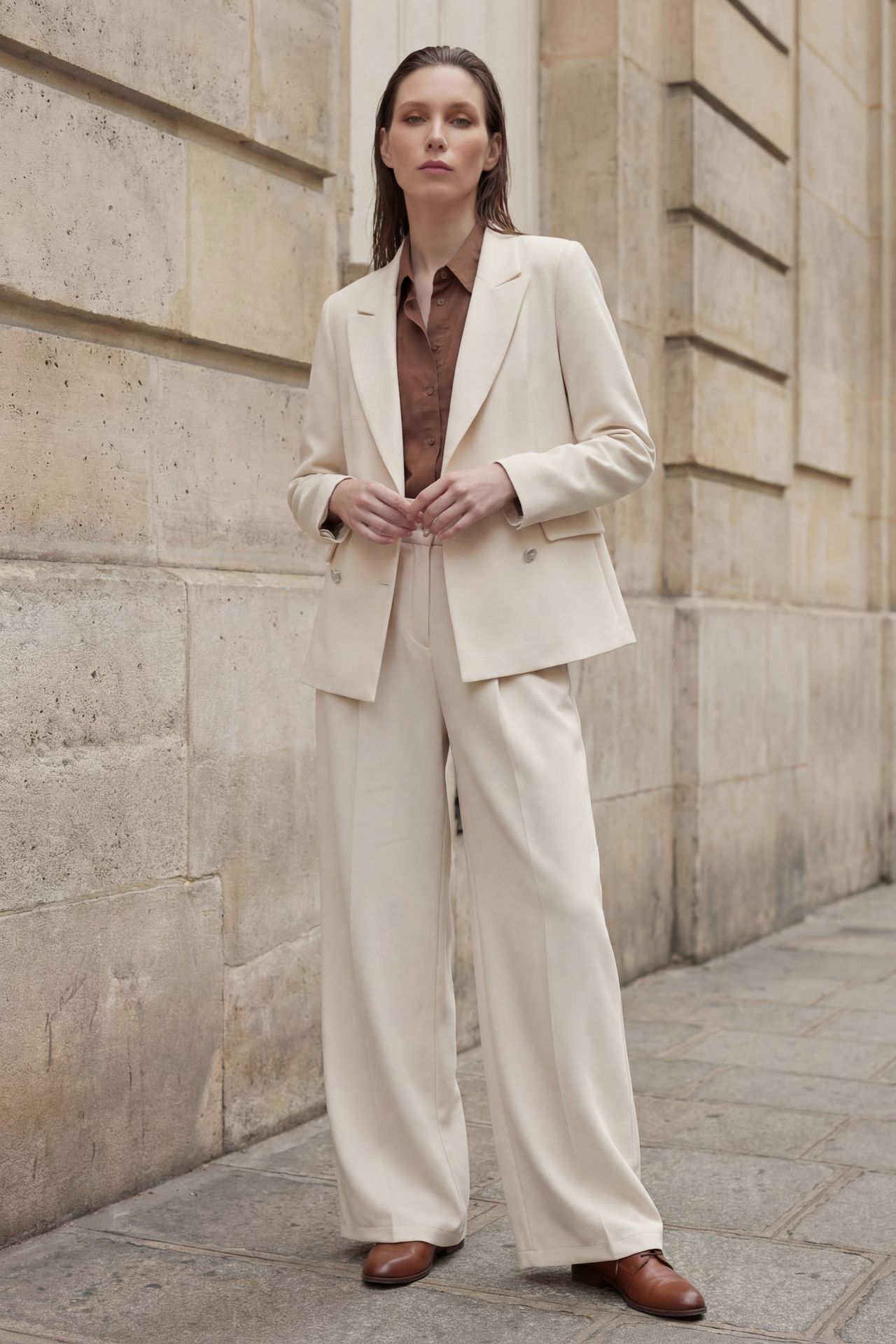 MY FASHION Buttoned Blazer Jacket 3