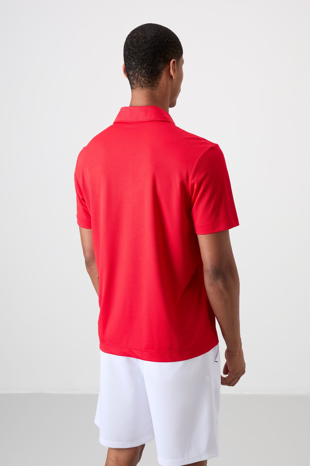 TOMMY Men's Polo Collar Button T-Shirt 5
