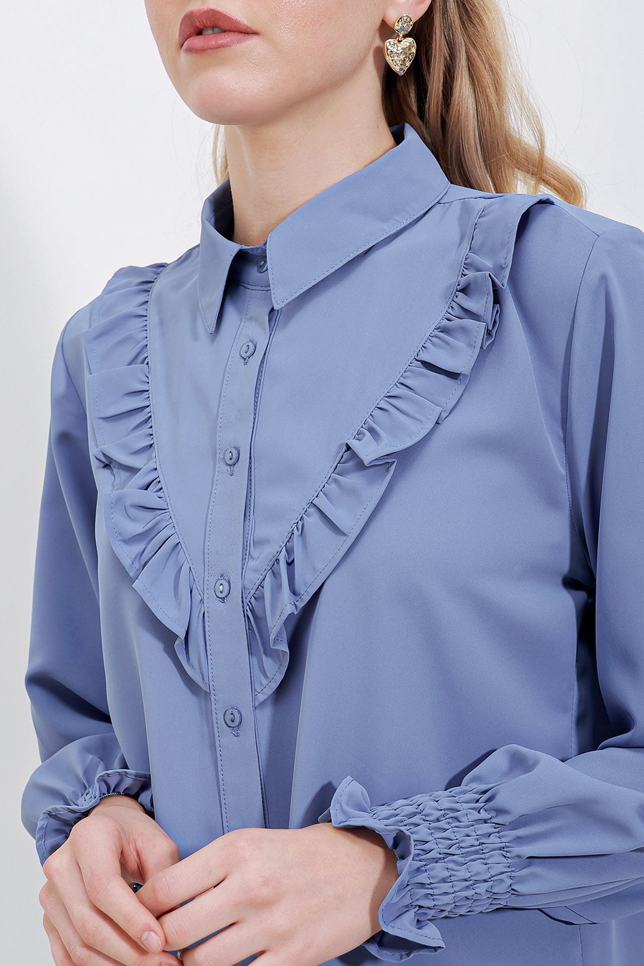 BDART Ruffle Detailed Shirt 4