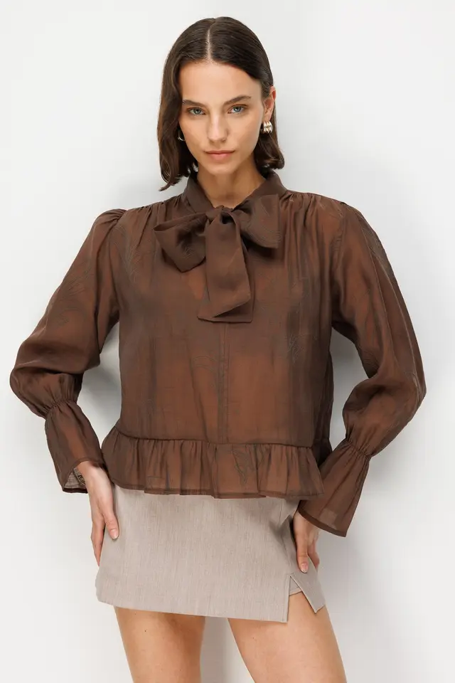 MIXRAY Cotton Blouse