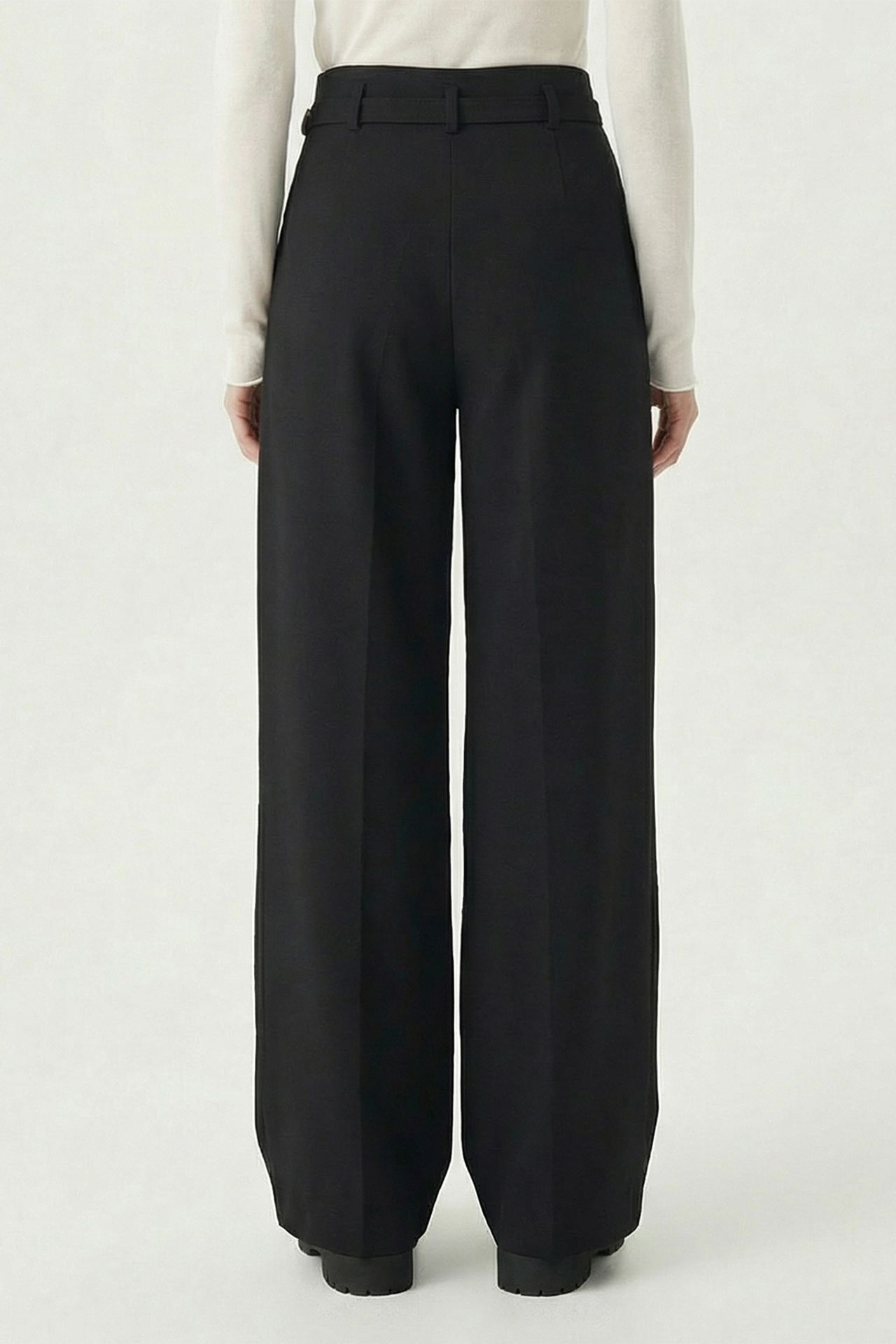 ISTANBUL Pleated Belted Wide Leg Trousers 6