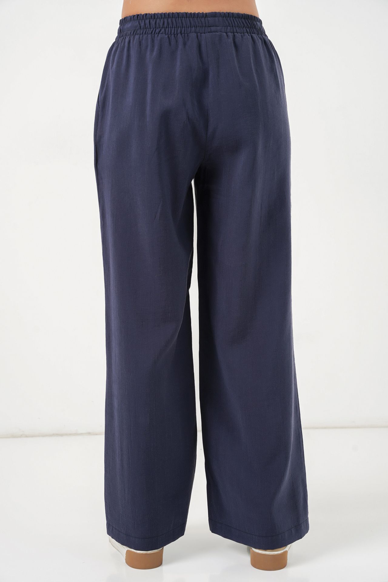 BDART Wide Leg Trousers with Elastic Waist 6