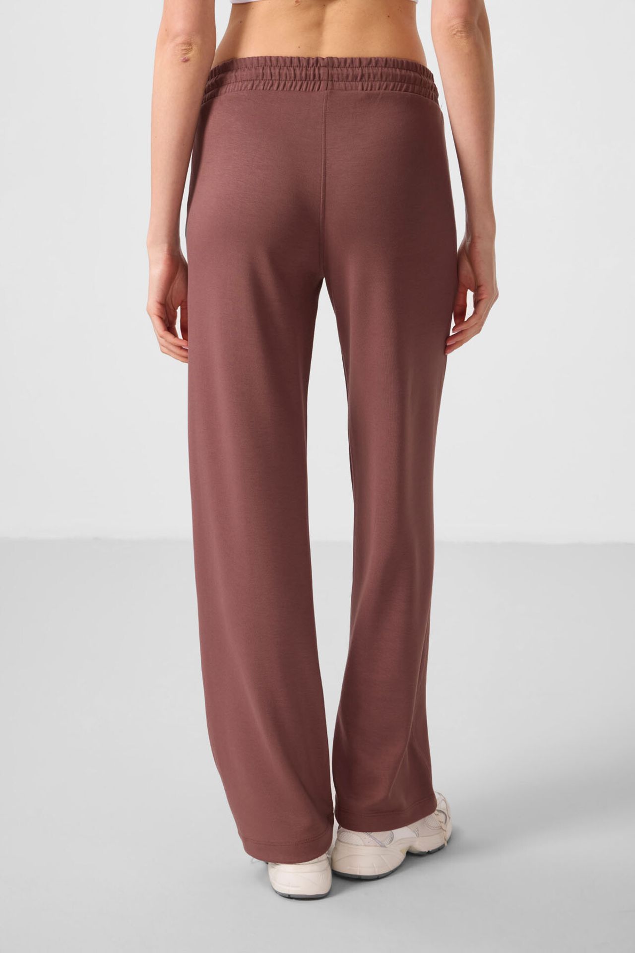 TOMMY Textured Wide Leg Palazzo Pants with Drawstring Waist 6