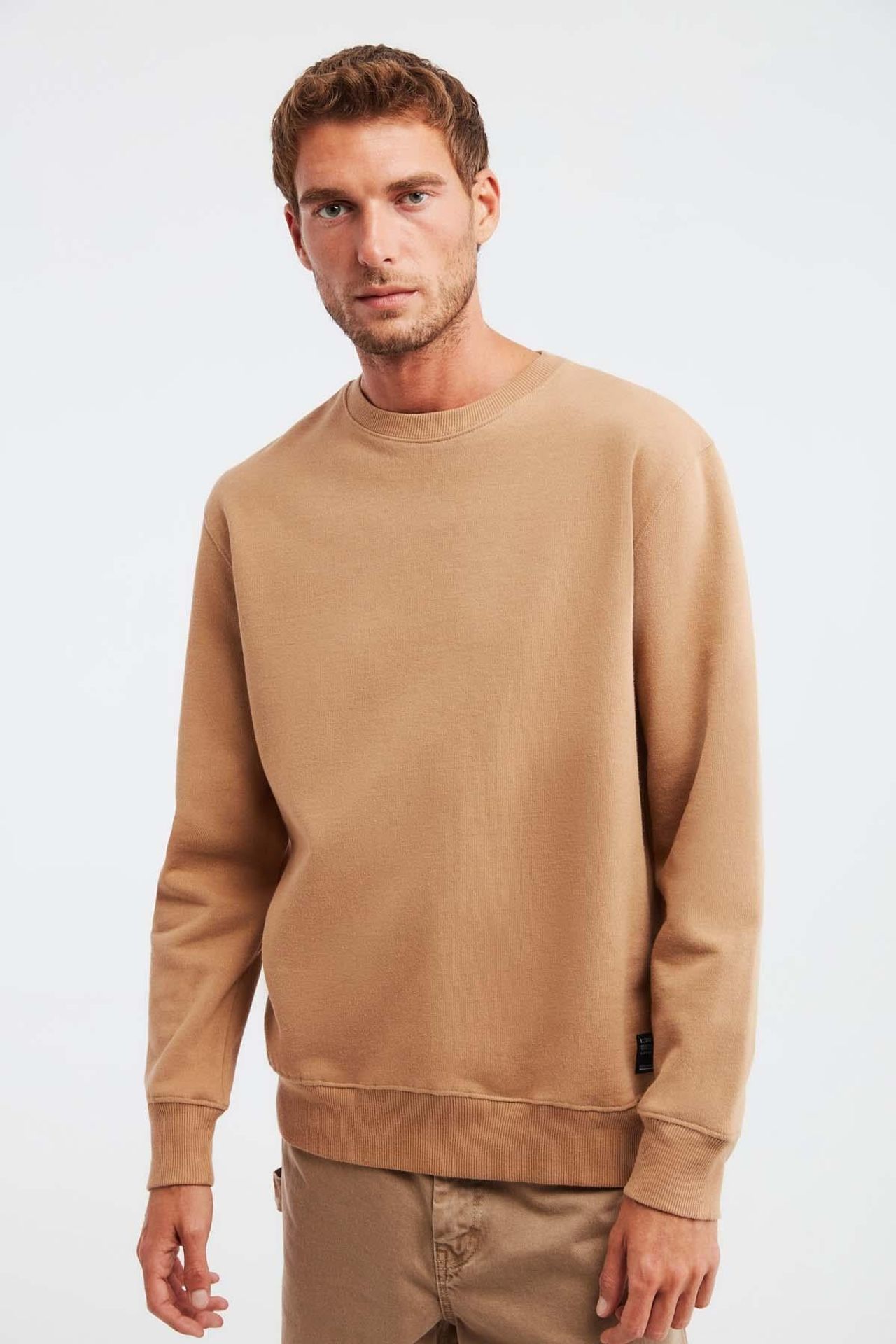 GRIMELANGE Fitilli Bisiklet Yaka Sweatshirt 1