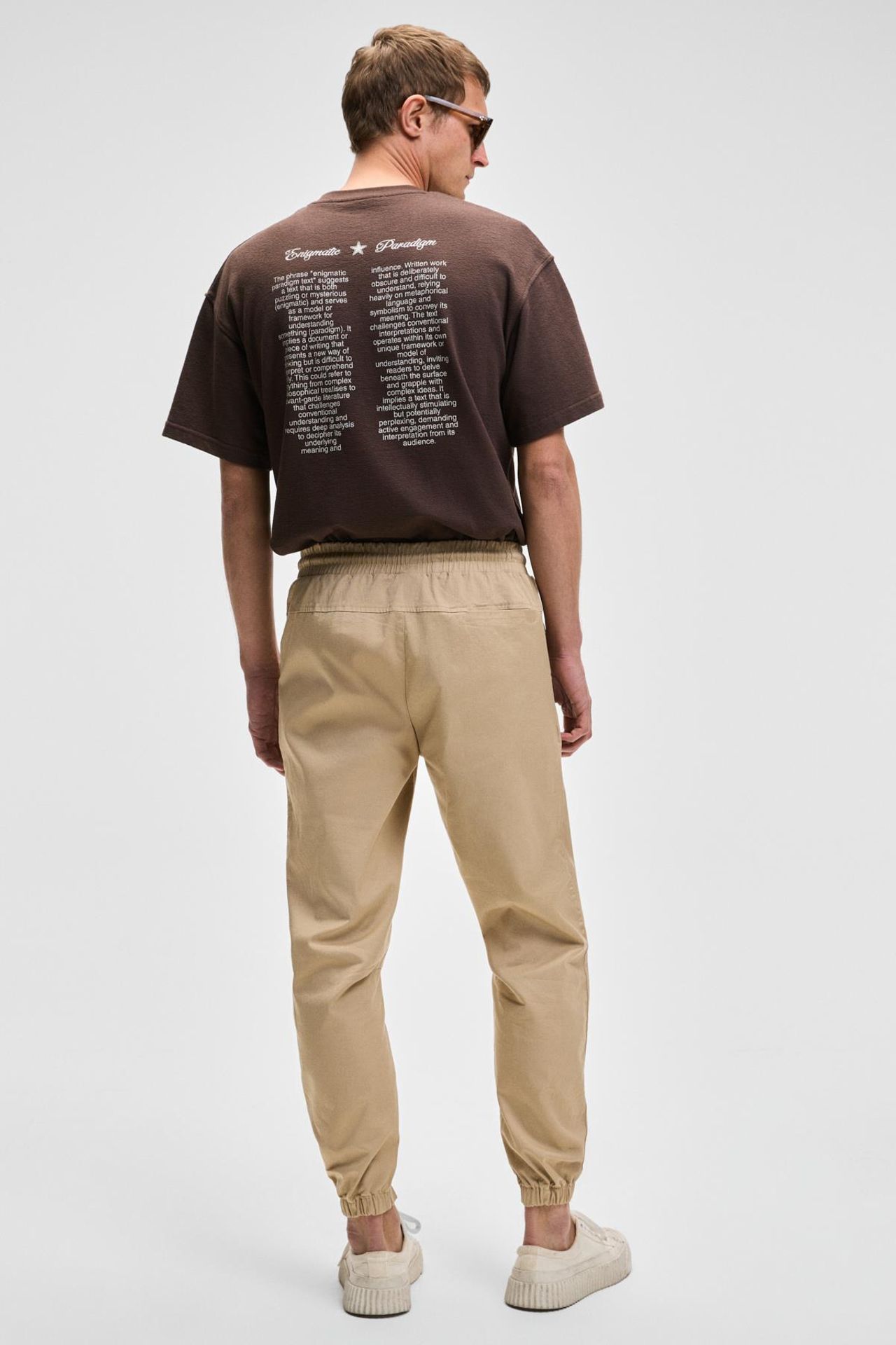 GRIMELANGE Lastikli Bel Jogger Pantolon 6