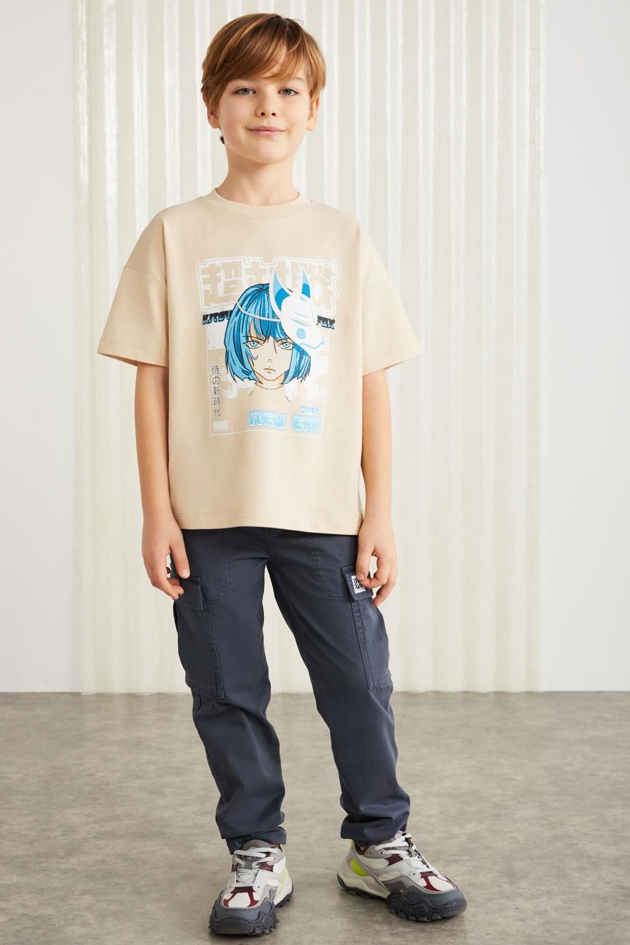 GRIMELANGE Printed Crew Neck T-Shirt 2