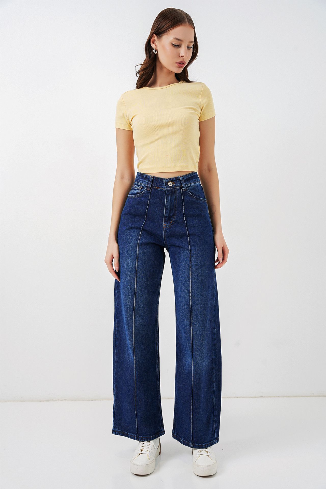 BDART High-Waist Wide-Leg Cotton Jeans 5