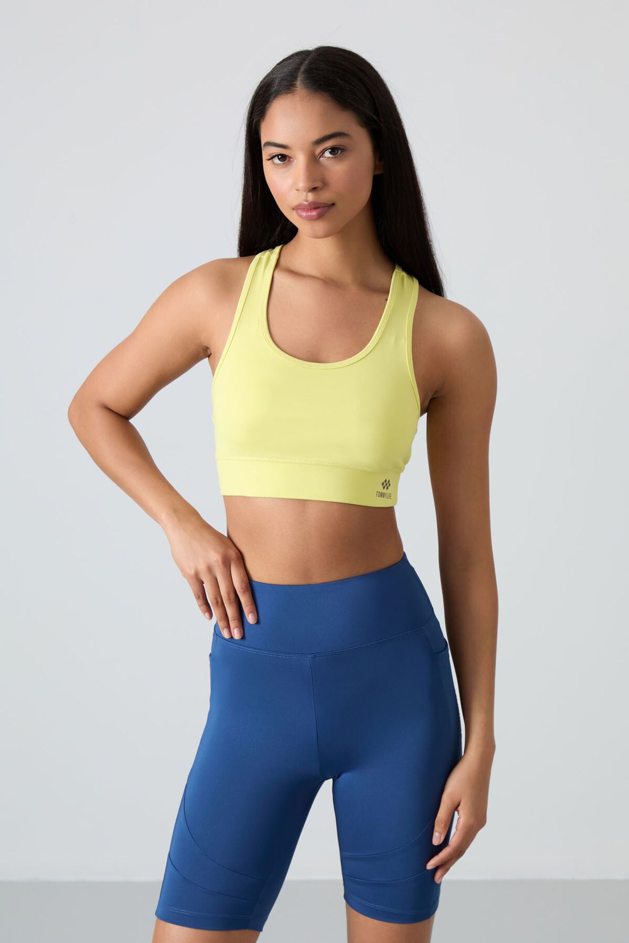 TOMMY Sleeveless Cropped Fitted Sports Top 5