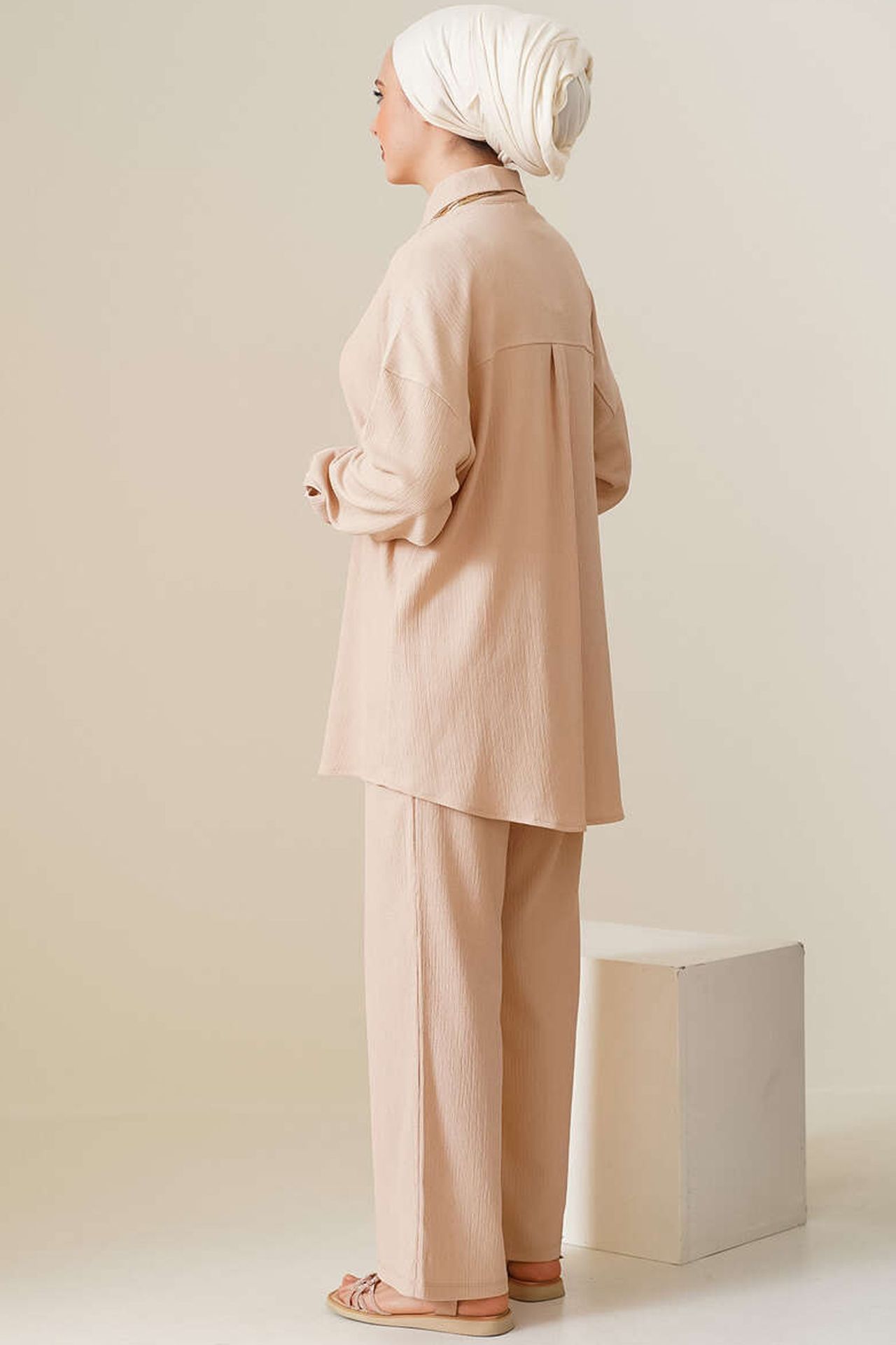 BDART Oversized Shirt & Pants Two-Piece Coord Set 4