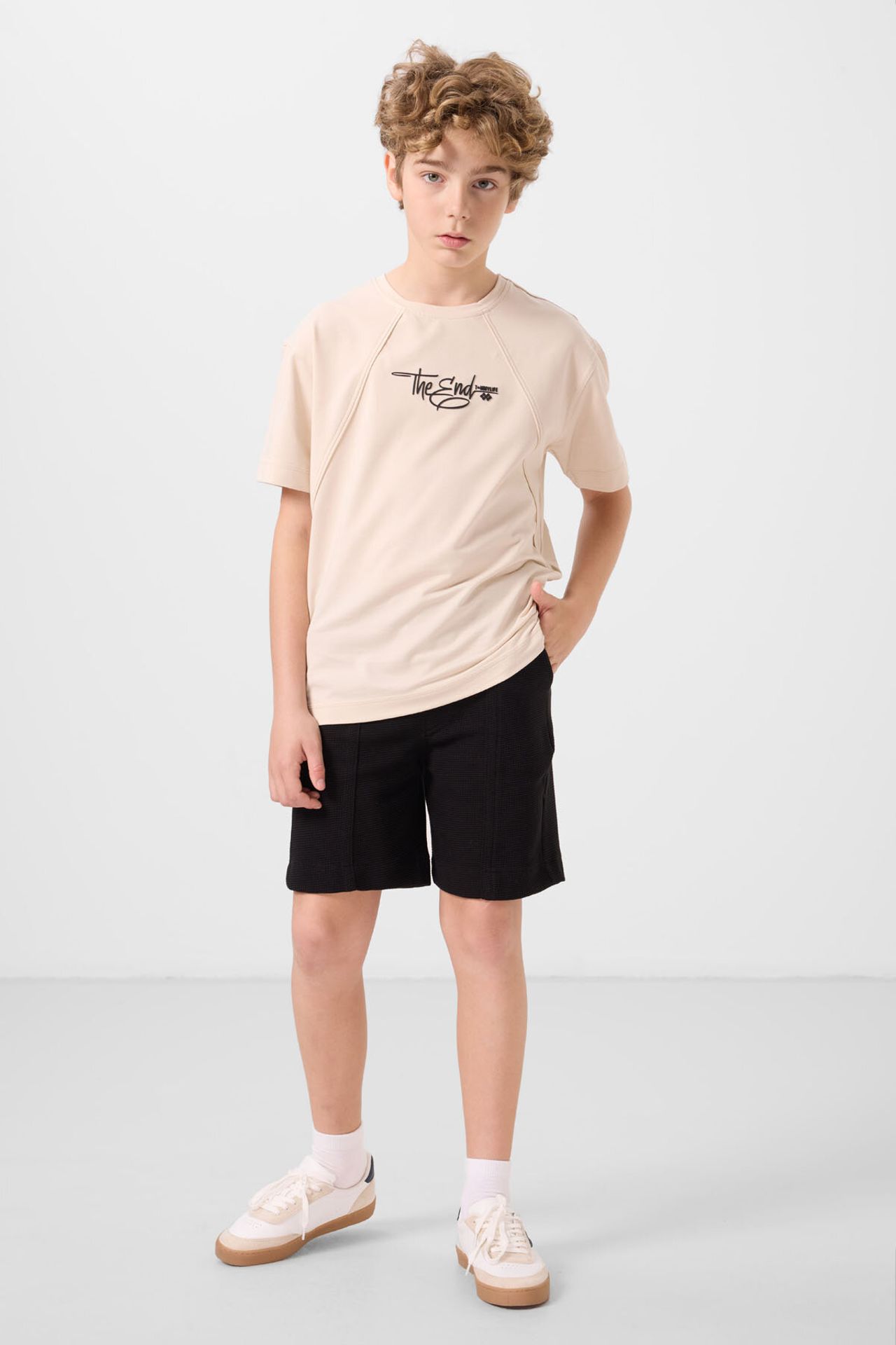 TOMMY Youth Cotton-Blend Shorts 4